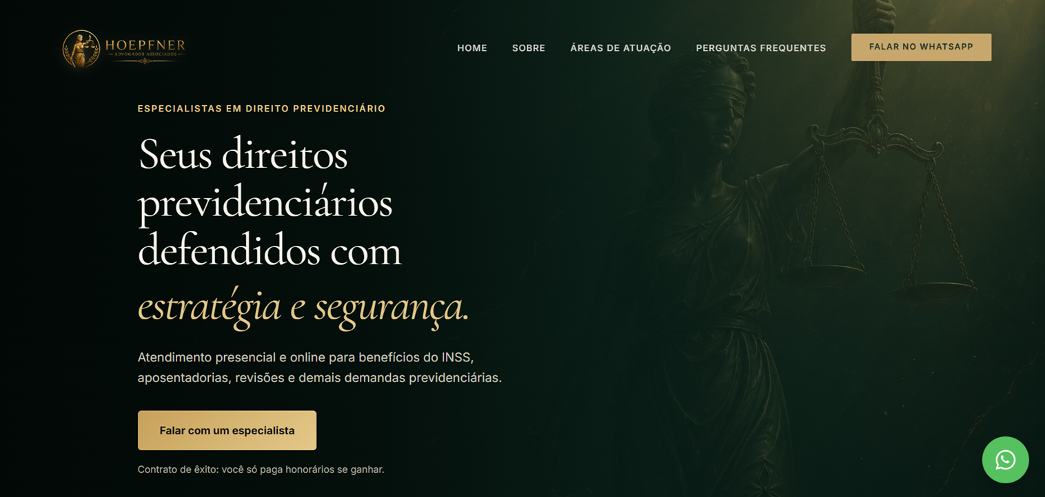 Site Hoepfner Advogados